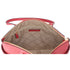 Michael Kors Charlotte Large Top Zip Leather Tote Light Berry Sorbet Pink Michael Kors Handbags